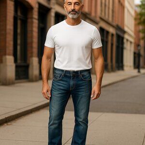 Blue Cult Denim Distressed Men’s  Denim Jeans 40x32 premium straight